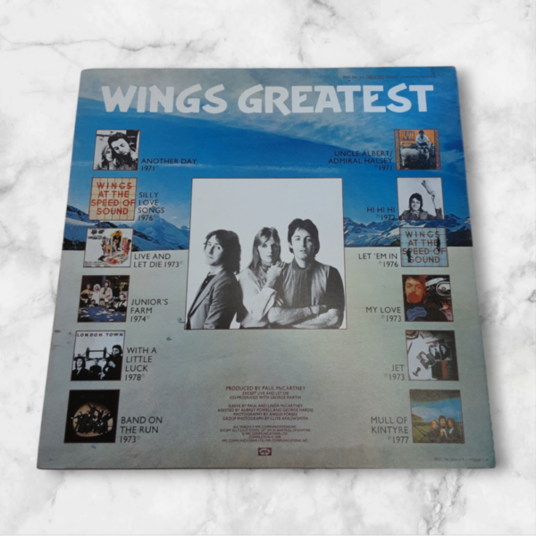 Wings 12" Lp Greatest - Image 2