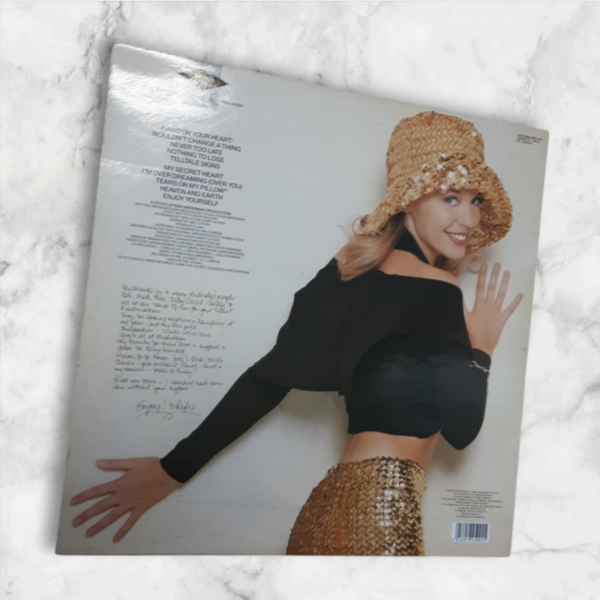 Kylie Minogue Enjoy Yourself 12" Lp - Image 2