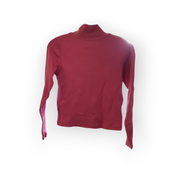 Jersey Rib Long Sleeve Top Age 7-8 Years Old - Image 2