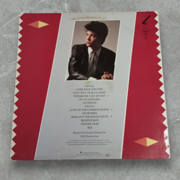 Paul Young 12" Lp No Parlez - Image 2