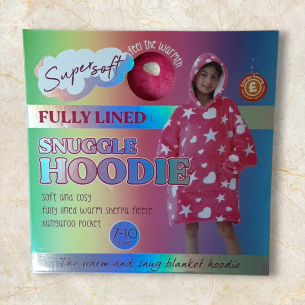 Snuggle Hoodie Age 7 - 10 Years Old.