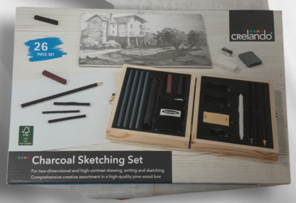 Charcoal Sketching Set