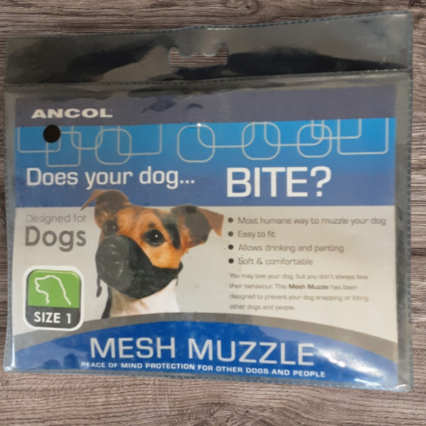 Size 1 Mesh Muzzle