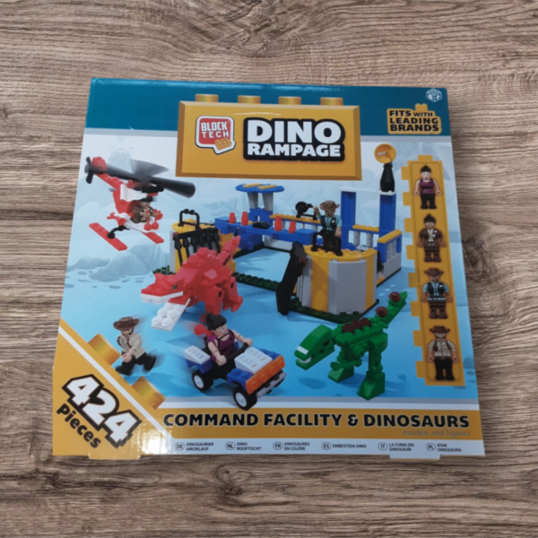 Dino Rampage 424 Pieces Block Tech