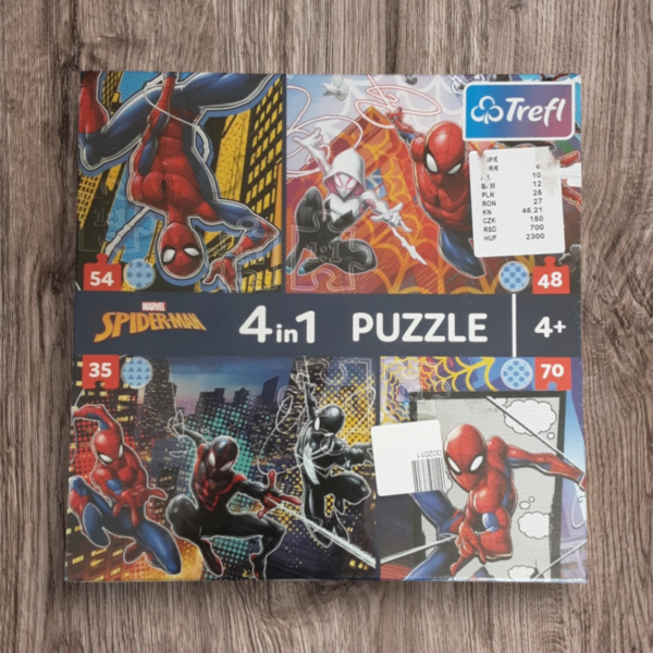 Spider -Man 4 - 1 Puzzle