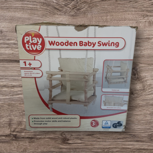 Wooden Indoor Baby Swing