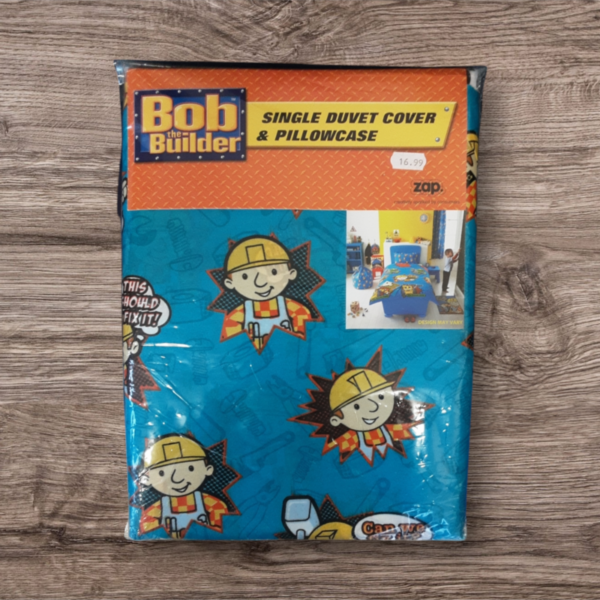 Single Bob The Builder Duvet Cover Set