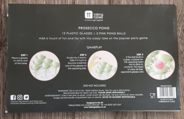 Prosecco Pong Game - Image 2