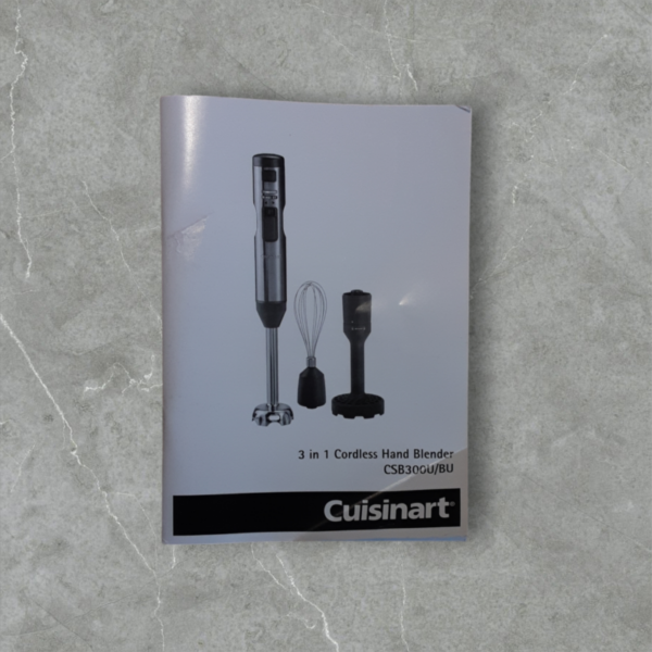 Cuisinart 3 In 1 Cordless Hand Blender - Image 4