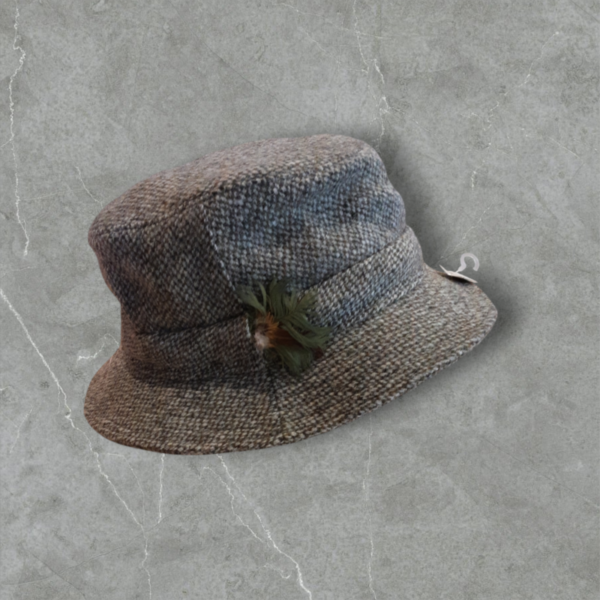 Men's Harris Tweed Walking Hat - Image 2