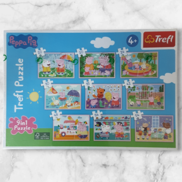 Peppa  Pig 9 In 1 Puzzle