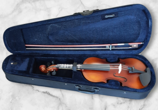 4/4 Violin With Carry Case