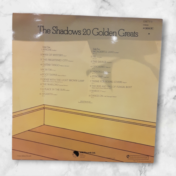 The Shadows 20 Golden Greats 12" Lp - Image 2