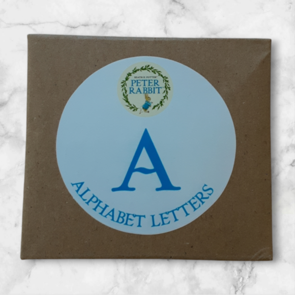 Peter Rabbit Alphabet Figurine Letter A. - Image 3