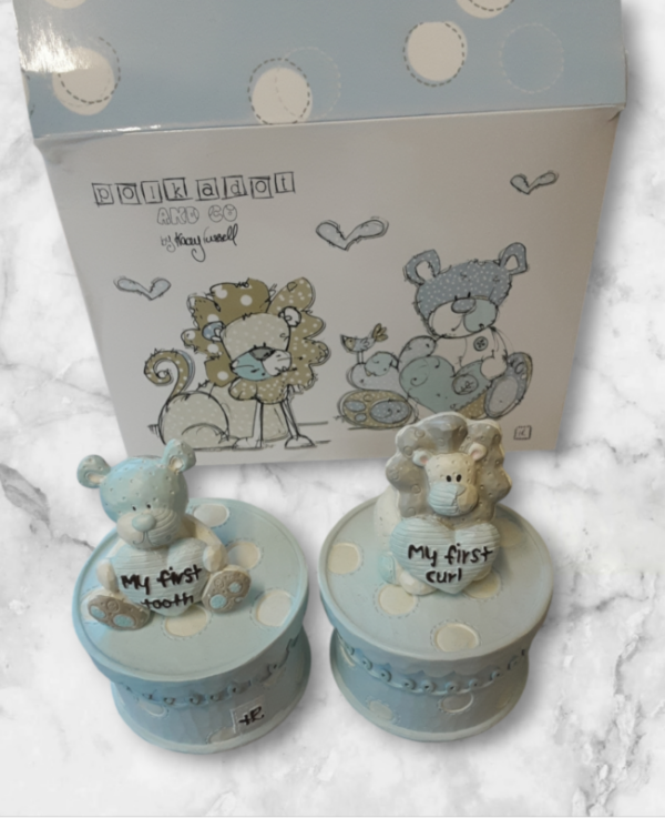 Baby Boy Trinket Boxes