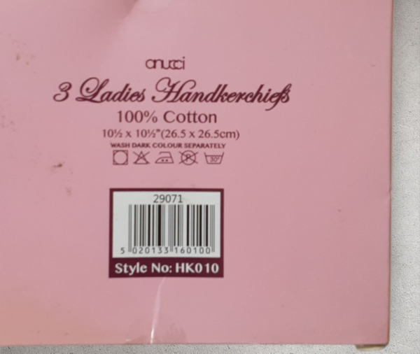 Ladies Cotton Handkerchiefs - Image 2