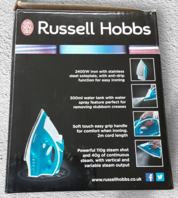 Russell Hobbs Steam Iron - Image 2